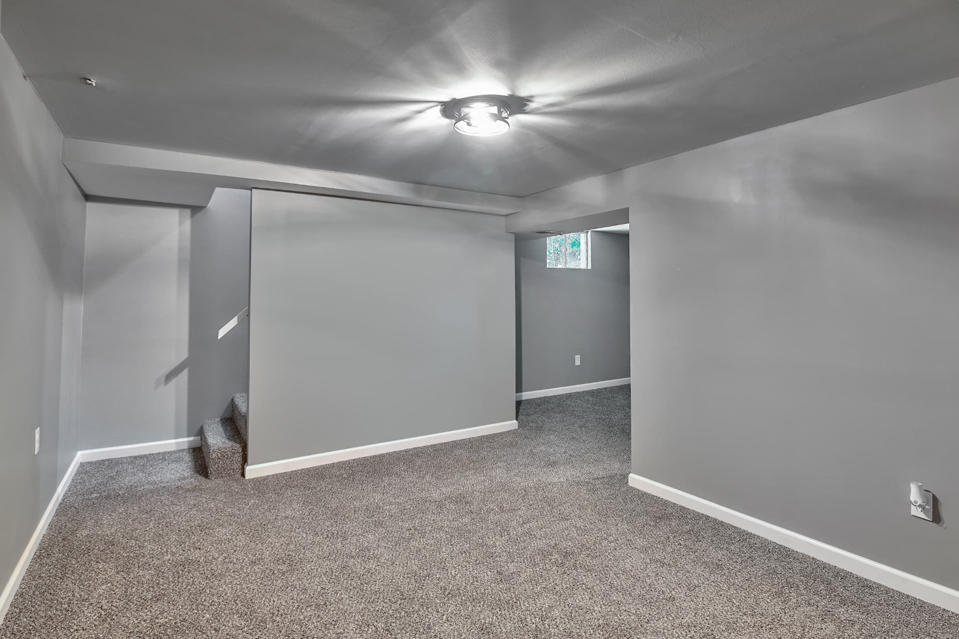 Lower Level Family Room — 8839 Stark Ave