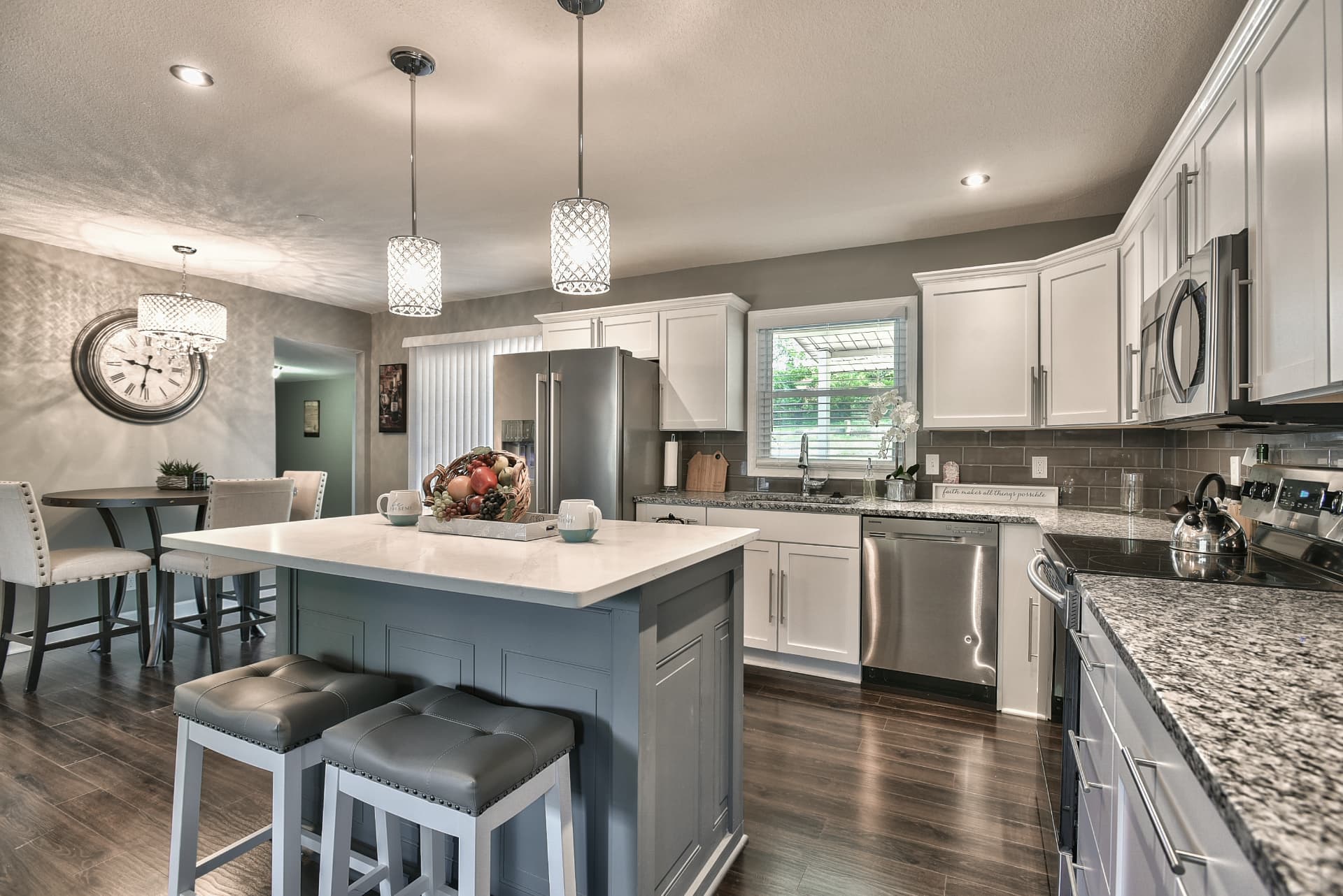 Kitchen to Dining — 9503 Fremont Ave