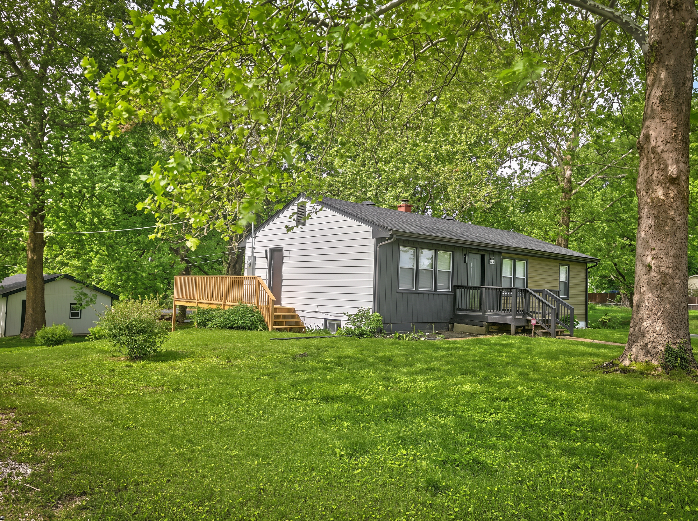 Rear Exterior & Deck — 8601 E 116th St