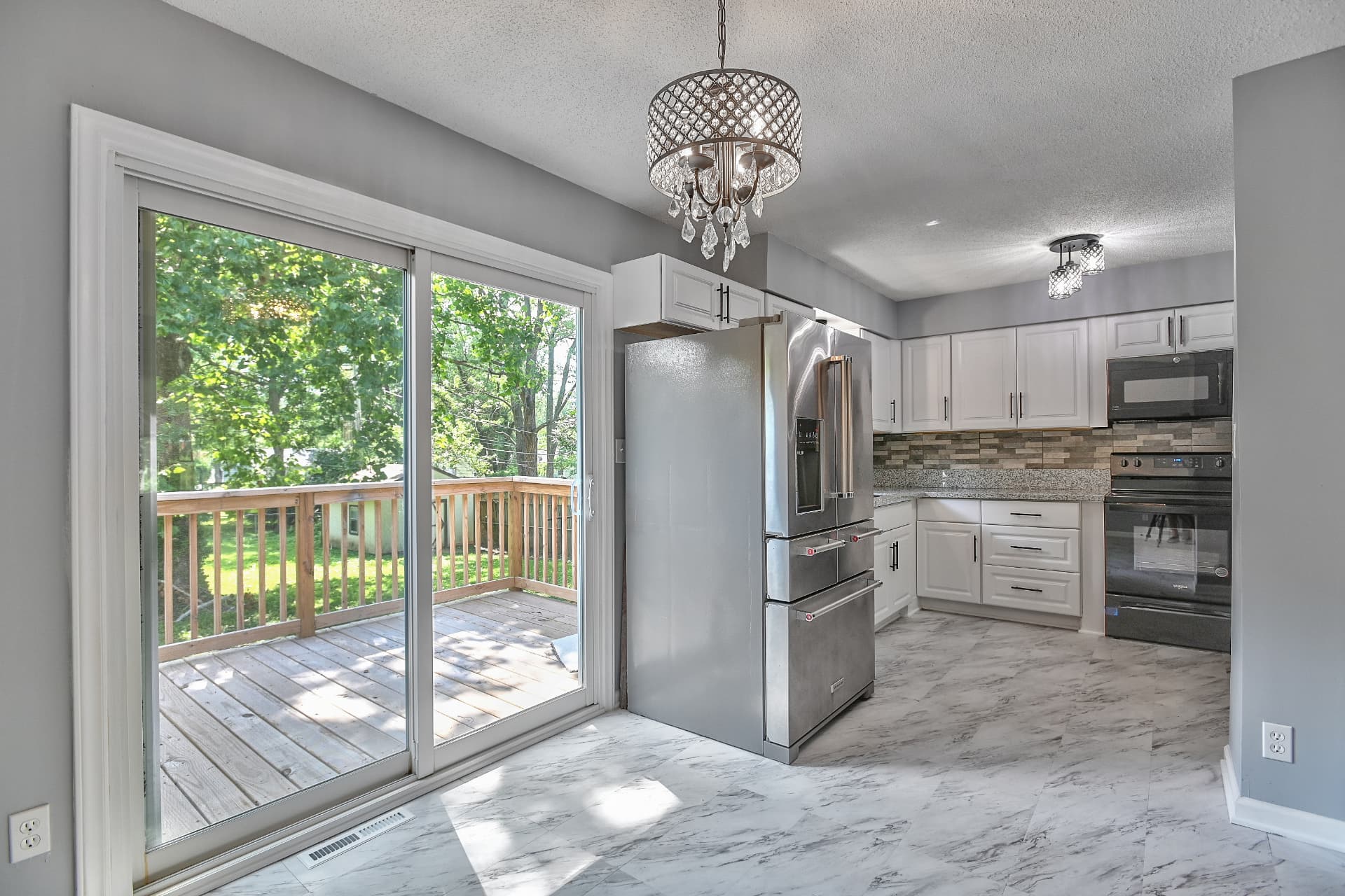 Breakfast Room & Deck — 8839 Stark Ave