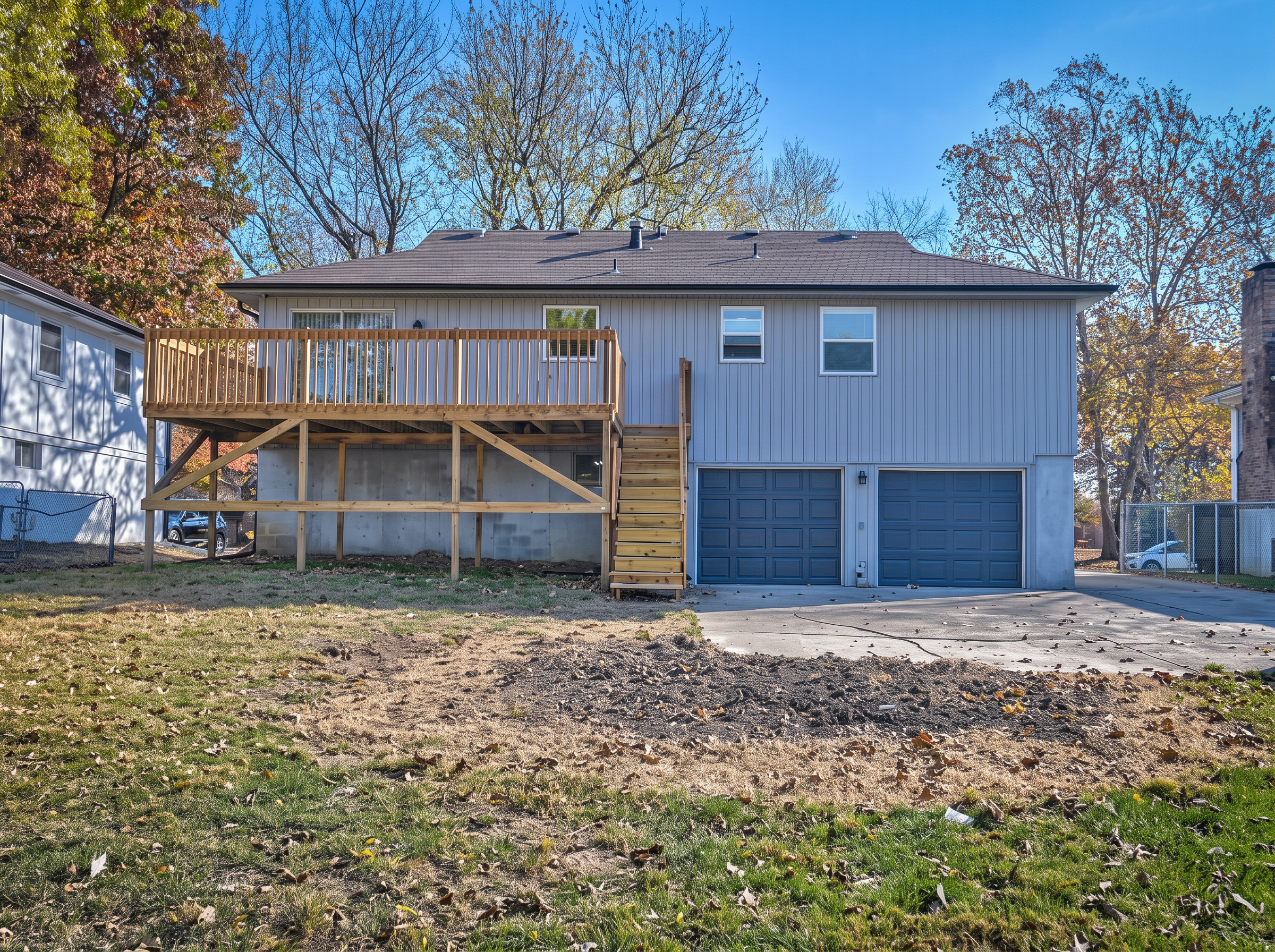 Rear Exterior & Deck — 307 N Cleveland Ave
